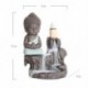20 pc füstölő kúpok   égő kreatív otthoni dekoráció A kis szerzetes kis Buddha X3F5