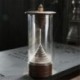 1X (Time Hourglass kerámia visszafolyó füstölő tartó füstölő égő szélvédőK6Q7)