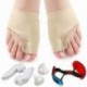 1X (Javító és bunion megkönnyebbülés védő hüvelyek készlet - fájdalom kezelésére a Hallux W0P7-ben)