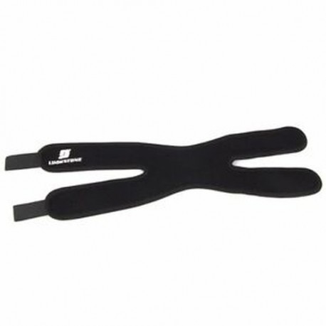 LUCHSTONE Állítható térdtámasz Fekete nyitott térd patella íntartó br A0E8