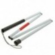 Látássérült mankó cukornád-vak vak Walking Stick Walker Alumínium Easy Fol O1W6