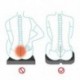 6X (üléspárna prémium ortopédiai Coccyx iskolás párna kerekes szék tiszt L8W2