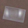 3 X nagyító nagyítással Nagyító Fresnel zseb hitelkártya méretű Tran A5H7