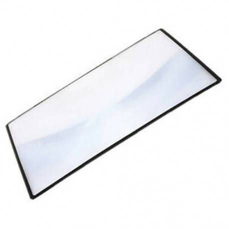 A5 lapos PVC nagyítólap X3 180X120mm könyvoldal nagyító olvasó S3G3