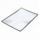 A5 lapos PVC nagyítólap X3 180X120mm könyvoldal nagyító olvasó S3G3