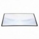 A5 lapos PVC nagyítólap X3 180X120mm könyvoldal nagyító olvasó S3G3