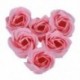 2X (6 darab világos rózsaszín dekoratív illatos rózsavirág-szirom szappan esküvői kedvenc Z6Z5)