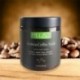 2X (MELAO Coffee Body Scrub természetes kókuszdió olaj hámlasztó fehérítő Moistu R5S6