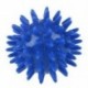 1 db Spikey masszázsgömb puha, tenyérlábbal felkaros nyakig vissza, kék, 5.5cm J6G9