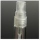 1 PC-s üres üveg átlátszó üvegpalack porlasztóval 10ML I6L8 N7H2