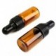 1X (10db 3ml üres barna üveg csepegtető palackok pipettával az Essential O B6S7-hez
