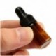 1X (10db 3ml üres barna üveg csepegtető palackok pipettával az Essential O B6S7-hez