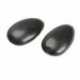 10 pár fekete műanyag fodrászfesték, színező fülvédő pajzsvédő B7V2