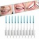 40 db fogak fogpiszkálói fogselyem fogok Interdentális ecsetpálca Tooth Cle T6K4