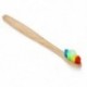 1X (Vaclav 2Pc bambusz fogkefe Rainbow Bambusz fogkefe rostos fogkefeU9T2)