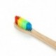1X (Vaclav 1Pc bambusz fogkefe Rainbow Bambusz fogkefe rostos fogkefeX2P7)