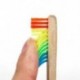 1X (Vaclav 1Pc bambusz fogkefe Rainbow Bambusz fogkefe rostos fogkefeX2P7)
