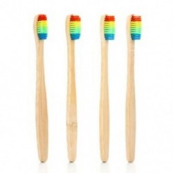 Vaclav 4 db bambusz fogkefe Rainbow bambusz fogkefe rostos fogkefe C N6M8