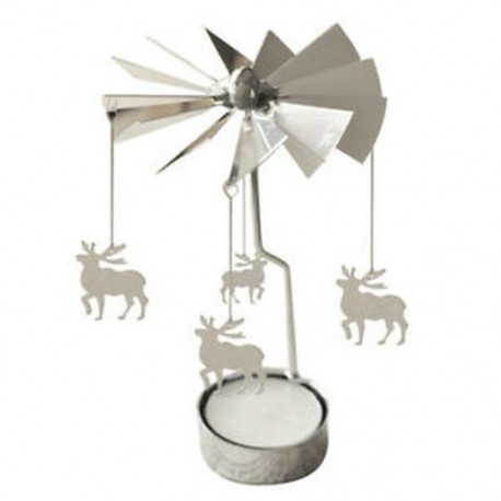 4X (forgó fém körhinta teát gyertyatartó állvány lámpák Xmas T4N9