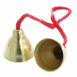 1X (pár Tinkerbell Cloche csengő sárgaréz vezetékes 32 cm-es eszköz R6S5)