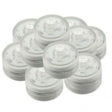 1X (24 db víz alatti vízálló esküvői víz alatti teafénykészlet Sub LED Li E8W6