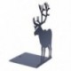 Elk csúszásmentes könyvek Art Bookend, 1 pár (fekete) H7E2