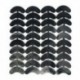 40PCS 20 páros gumi sarokvédő lábujjlemezek csaptelepek DIY cipőjavító párnák Méret: M1Y4