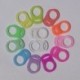 Szilikon cumi csipesz, Random Color H1H5 gyűrűs nyakkendő