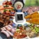 3 db-os szonda digitális húshőmérő vezeték nélküli Bbq Diy ételt főző Thermomet N7H9