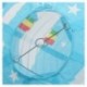Rózsaszín csíkok - 12 hüvelykes hőlégballon papír lámpa lámpaernyő mennyezeti fény esküvői party I4J8