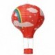 Rózsaszín csíkok - 12 hüvelykes hőlégballon papír lámpa lámpaernyő mennyezeti fény esküvői party I4J8