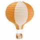 Narancssárga csík - 12 hüvelykes hőlégballon papír lámpa lámpaernyő mennyezeti fény esküvői party I4J8