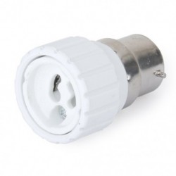 B22 - GU10 LED halogén CFL izzólámpa adapter átalakító D1H7