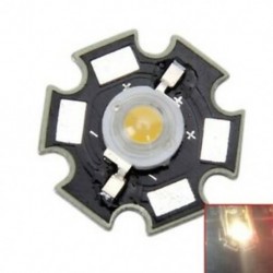 2X (3W-os nagy teljesítményű Star LED-es lámpa izzó (fehér) N8X4)