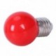 1X (E27 3W 6 SMD energiatakarékos földgömb izzó lámpa, AC 110-240V, piros K5D1)