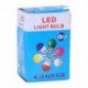 1X (E27 3W 6 SMD energiatakarékos földgömb izzó lámpa, AC 110-240V, piros K5D1)