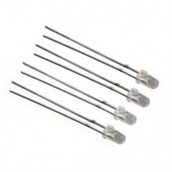 1X (50 db 3 mm-es kék fényű diszkrét LED-es izzó világító dióda T6N3)