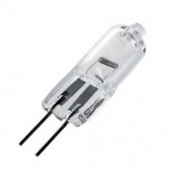 Halogén Bi-pin alapú G4 JC típusú izzó 12V 20W. PK B3L5 W5H5