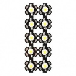 10 darab 3W nagy teljesítményű, meleg fehér LED-es izzólámpa M9L3