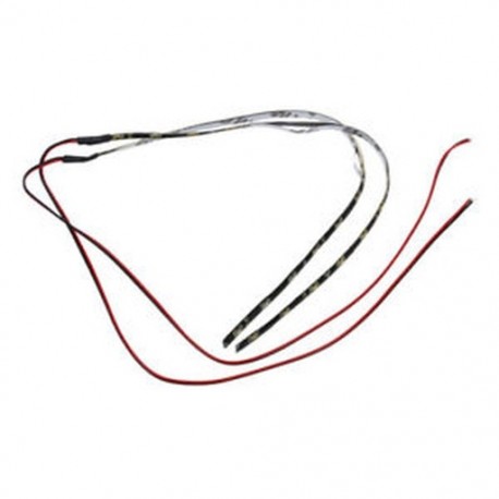 1X (2x 30cm 15 SMD oldalsó fényt adó oldalsó fényű rugalmas DRL LED csíkvilágító I6U5)