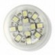 E27 5W 60 LED 3528 SMD izzólámpa Spot kukorica világos fehér 6500K 230LM C9 G2S8