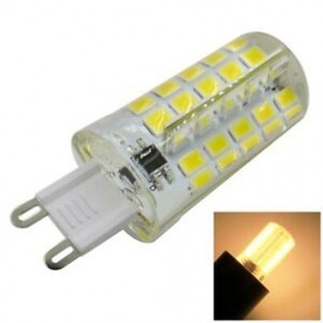 1X (G9 LED szilikon lámpa izzó 4W 80 LED 220V 200-240 V AC LED csillár Cor B5G7