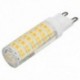 2 darabos, G9 LED-es izzó - 7W / 550LM, 60 wattos halogén izzók egyenértékű, meleg W X9X7