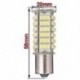 2x autó 1156 382 BA15S P21W fehér LED hátsó fékjelző lámpa 12V MQ Z4 E6I6