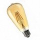 Tompítható E27 4W Edison Retro vintage izzóspirálú ST64 COB LED izzóvilágító lámpa J6N7