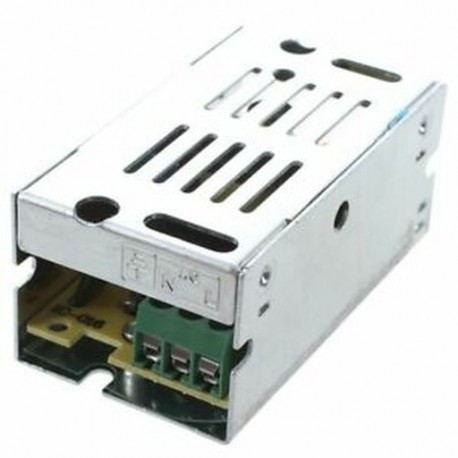 1X (feszültségváltó tápegysége AC 110/220 V - DC 12 V 1A ezüst X2V8)