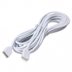 4 tűs huzalhosszabbítás az 5M F9Y2 RGB LED szalaghoz