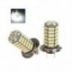 2X autó H4 120 LED 3528 SMD Xenon fehér ködlámpa fényszóró lámpa 1 H2M4