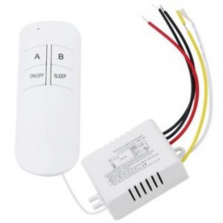 2 portos ON / OFF 220 V-os lámpa világítású digitális vezeték nélküli fali távirányító kapcsoló R S0X0
