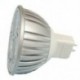 2X (3 * 1W MR16 GU5.3 3W 12V LED-es izzó - meleg fehér O8Q9)
